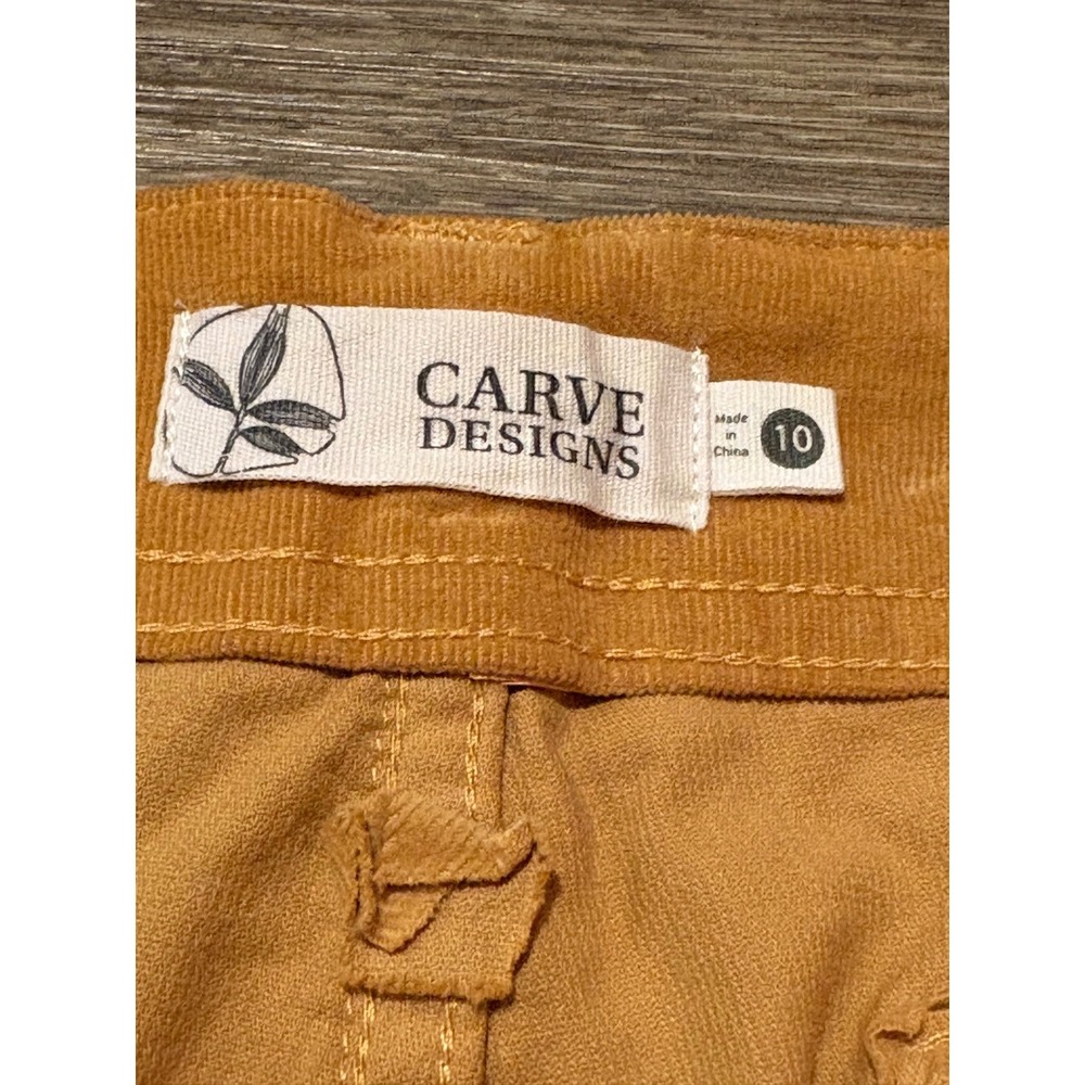 NWT Carve Designs Women's Corey Butter Pants - Size 10 - Camel - Picture 8 of 10